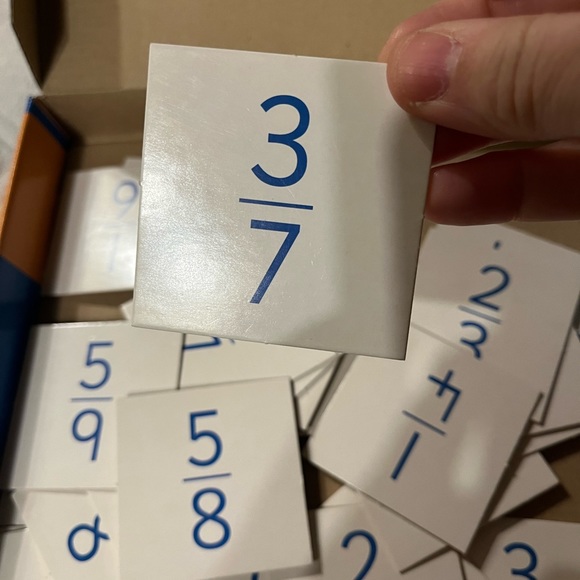 Math Games Fraction Lotto find matching fraction up to tenths. Teachers , class - Picture 11 of 13